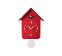 Red 'QQ' HORLOGE À COUCOU AVEC PENDULE "HOME"