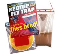 Red Top Piège à mouches Pack of 4