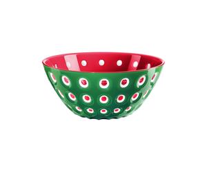 Red/White/Emerald RÉCIPIENT "LE MURRINE" Ø25cm