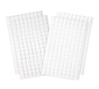 Redamancy Scratch Autocollant Rond, 270 Paires 10mm Autocollants à Gratter Double Face, Autocollantes Hook & Loop Pastille Adhesive, Scratch Autocollant Rond pour Ménage, Bricolage Et l'artisanat