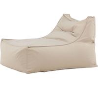 Redangfauteuil pouf partie centrale beige.