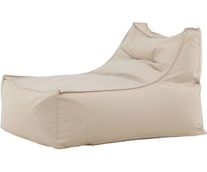 Redangfauteuil pouf partie centrale beige.