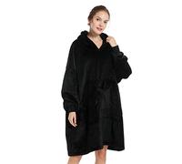 REDESS Sweat à capuche Blanket, couverture portable Oversized Sherpa avec manches et poche géante, sweat à capuche confortable pour adultes et enfants