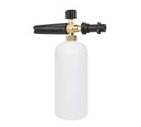 Rediboom Réglable Distributeur de Savon Canon à mousse Lance Mousse Neige Compatible pour Kärcher K série K2/K3/K4/K5/K6/K7 Haute Pression Nettoyage Voiture Laveuse