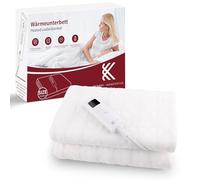 REDKEY Surmatelas Chauffant 1 Place,Arrêt Automatique,Couverture Chauffante,Protection Contre La Surchauffe,7 Température,150x80cm Chauffe Matelas