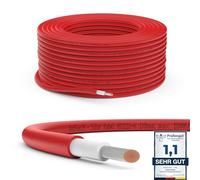 RedStar24 Câble Solaire Premium 6mm² Rouge 50m - Résistant UV, Flexible, Photovoltaïque, PV pour Panneaux Solaires, Onduleurs & Régulateurs de Charge