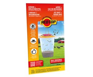 REDTOP Kit de recharge pour piège à mouches taille XL pour le piège à mouches XL standard, 8 litres