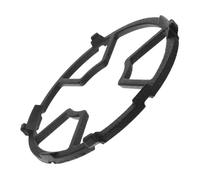 Réducteur à Anneau de Gaz Antidérapant en Fonte Noir | Support pour Wok sur Cuisinière à Gaz, Grille de Cuisson, Compatible Casseroles et Petites Poêles
