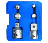 reducteur/augmentateur douille cliquet carre 1/4-3/8-1/2-3/4 jeu de 6 - Bgs Technic G