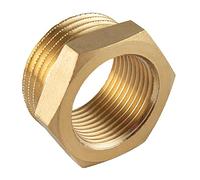 Réducteur de 1/2 à 1/4" en laiton, filetage extérieur X filetage intérieur, réduction AG/IG, raccord fileté, raccords en laiton, convient pour le chauffage de l'eau potable