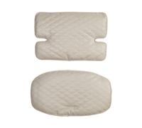 Coussins Matelassés En Cuir Pu Déperlant Pour Chaises Hautes Sit Up Grège TU