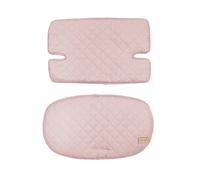roba Coussin de Chaise Haute roba Style en 2 Pièces - Réducteur de Siège - Imperméable - Rose