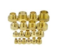 Réducteur De Douille Hexagonale Filetée Femelle À Mâle En Laiton, Raccord De Tuyau En Cuivre, Adaptateur De Gaz D'eau, Connecteur De Coupleur, 1/8 1/4 3/8 1/2 3/4(Female 04-Male 03)