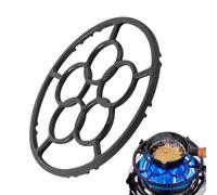 Réducteur De Flamme Gaz - Support Wo? En Fonte | Support De Cuisinière | Pour Cafetière Mo?a | Dessous-de-plat Pour Cuisinière À Gaz & Camping | Grille Brûleur Cuisine, Diamètre 18,2cm, Poids 380g