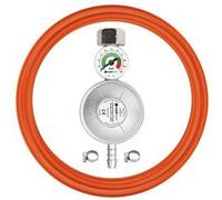 Cellfast Kit de raccordement Propane-Butane avec manomètre, soupape de sécurité, pour Tout Type de Bouteille, gaz: LPG/Propane/Butane, 52-506