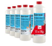 Réducteur de pH Liquide 14,9% Bayzid® en Bouteille de 1 KGx15 - Efficacité et Sécurité