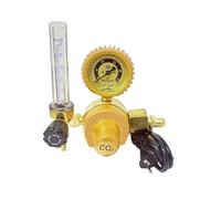 Réducteur de pression de compteur de dioxyde de carbone chauffé électrique, 36V 110V 220V, jauge de débitmètre de vanne de régulateur de pression de CO2(220V)