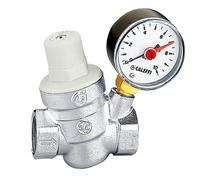CALEFFI 533251 Régulateur de pression Caleffi version angulaire avec manomètre 3/4"
