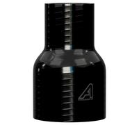 Réducteur de tuyau droit en silicone noir 80 mm > 60 mm
