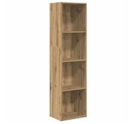 Réduction - Bibliothèque en bois，Meuble Étagère - chêne artisanal 40x30x152 cm - Bois d'ingénierie @24173