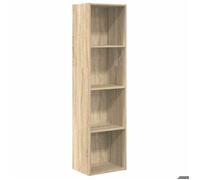 Réduction - Bibliothèque en bois，Meuble Étagère - chêne sonoma 40x30x152 cm - Bois d'ingénierie @51482