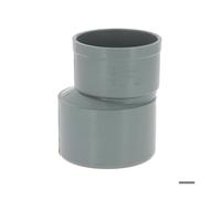 Réduction excentrée PVC - ADEQUA - Mâle-femelle - Ø 100/80 - Référence IT2 - Pour tube plastique - NF Environnement