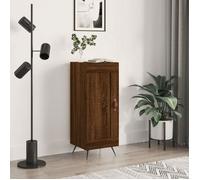 Réduction FR - Buffet Bas enfilade - Commode salon Chêne marron 34,5x34x90 cm - Aspect Bois d'ingénierie -398516