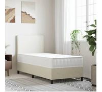 Réduction FR - Matelas de lit - Confort standard - à ressorts ensachés dureté moyenne 70x200 cm -197405