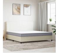 Réduction FR - Matelas de lit - Confort standard - en mousse moyennement doux 200x200 cm -167833