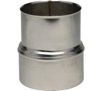 Réduction inox pour tubage flexible - femelle 156 mm - mâle 153 mm TEN