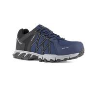 Reebok - Chaussures de sécurité Basses Bleue Marine et Noir en Microfibre et Cuir Embout Aluminium Trail Grip S1P SRC 39 - Bleu Marine/Noir