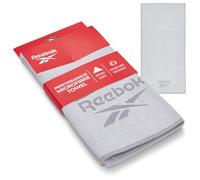 Reebok Serviette de Sport Microfibre Dublin, Serviette légère, absorbante et à séchage Rapide | Idéale pour Salle de Sport, Fitness, Voyage, Piscine et entraînement - 40 x 80 cm - Gris