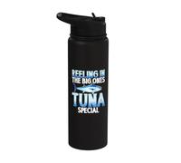 Reeling in the Big Ones Thon Spécial Pêche au thon Stainless Steel Insulated Water Bottle