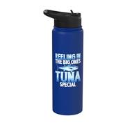 Reeling in the Big Ones Thon Spécial Pêche au thon Stainless Steel Insulated Water Bottle