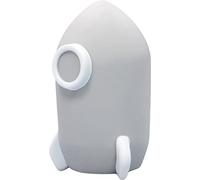 Reer lumilu Sweet Dreams Rocket 52271 Veilleuse en forme de fusée, superbe cadeau de baptême, cadeau d'anniversaire pour garçons et filles Gris