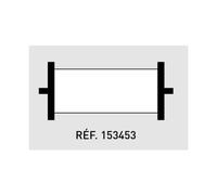 [Ref:153453] AGIPA Pack de 5 rouleaux encreur pour étiqueteuse METO 1 ligne