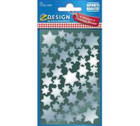 [Ref:52812-10] AVERY ZWECKFORM Lot de 10 Stickers de Nöel ZDesign "étoiles",