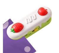 Refermeur de sacs à frites 2 en 1 magnétique rechargeable mignon outil | Machine à sceller les emballages pour le stockage des aliments, la maison, le bureau, la cuisine, l'extérieur, les voyages