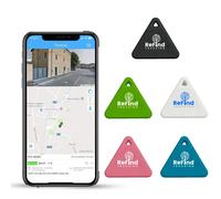 ReFind R3 Traceur Intelligent pour Android et iPhone. Mini Balise GPS Bluetooth 5.0. Alternative Samsung AirTag pour Clés, Animaux, Portefeuilles et Bagages (Blanc)