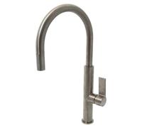 Reflet mitigeur évier façon inox Essebagno