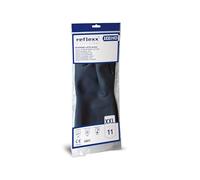 Reflexx R101/M Gants réutilisables en néoprène et latex Gr 68, 50 pièces, taille m, noir