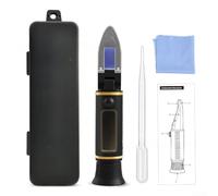 Réfractomètre Antigel 4-en-1 Glycol -50°C pour atc Réfractomètre | Gamme -50°C à 0°C, compensation auto température, lecture précise glycol éthylène et propylène