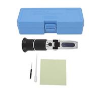 Réfractomètre Brix mètre 0-80%, réfractomètre Brix portatif Portable réfractomètre Sucre pour la Fabrication du vin, Brassage de bière, Fruits, Boissons sucrées, Boissons, Miel,