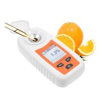 Réfractomètre numérique Brix, instrument de mesure de douceur portable avec couvercle de protection et écran LCD, compensation automatique de la température, pour boissons, jus de fruits Plage Brix