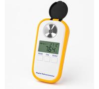 Réfractomètre numérique portable - Testeur de concentration de colostrum de vache laitière | Protéines et Brix mètre pour test de qualité du lait | Outil d'agriculture portable de lecture numérique