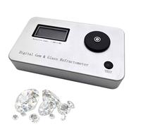 Réfractomètre numérique pour pierres précieuses, testeur de bijoux de haute précision, plage de 1,300 à 3 000 RI, précision ± 0,001, outil professionnel d'identification des pierres précieuses