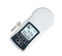 Réfractomètre professionnel avec écran LCD pour utilisation sur le terrain | Compteur de sucre professionnel pour une mesure précise, la production alimentaire, les boissons alimentaires et le café