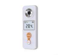 Réfractomètre Sucre Écran LCD Rétroéclairé pour atc Réfractomètre(STD-32A) | Précision ±0.2%, résolution 0.05%, plage 0-53% pour brix, pour idéal vin, café, mesures fiables