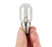 Réfrigérateur Ampoule 10W E12 110V Hotte de réfrigérateur à micro-ondes Four à micro-ondes Réfrigérateur ampoule ampoule Tungstène Filament Lampes d'ampoule chaud Blanc Ligthing
