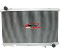 Refroidissement du radiateur, aluminium, dimensions du noyau 642mm x 360mm x 52mm, dimensions totales 666mm x 433mm x 60mm, diamètre d'entrée/sortie 35mm, convient aux modèles de 1989-1994